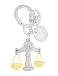 Metalmorphose Zodiac Collection Libra Keychain / Bag Accessory Mtm356-01 - Metalmorphose
