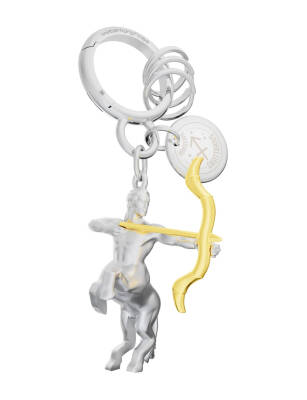 Metalmorphose Zodiac Collection Sagittarius Keychain / Bag Accessory Mtm358-01 - 1