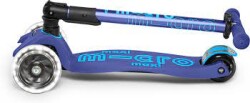 Micro Maxi Deluxe Foldable Navy (Led) Scooter Mmd099 - 5