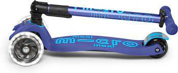 Micro Maxi Deluxe Foldable Navy (Led) Scooter Mmd099 - 5