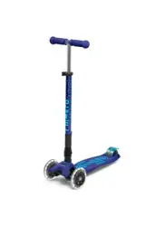 Micro Maxi Deluxe Foldable Navy (Led) Scooter Mmd099 - 1