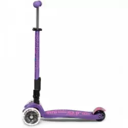 Micro Maxi Deluxe Foldable Purple (Led) Scooter Mmd100 - 4
