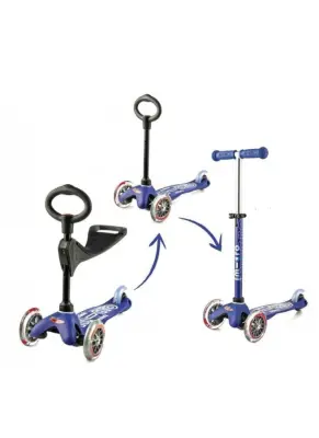 Micro Mini 3 In 1 Deluxe Blue Mmd014 - 3