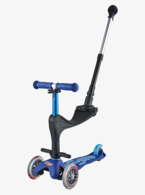 Micro Mini 3 In 1 Deluxe Plus Blue Scooter Mmd080 - 2