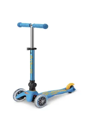 Micro Mini Deluxe Foldable Ocean Blue Scooter Mmd102 - 2