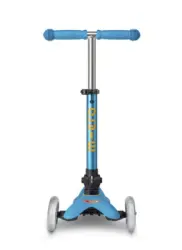 Micro Mini Deluxe Foldable Ocean Blue Scooter Mmd102 - 3