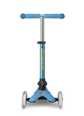 Micro Mini Deluxe Foldable Ocean Blue Scooter Mmd102 - 3