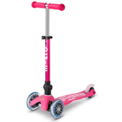 Micro Mini Deluxe Foldable Pink Scooter Mmd156 - 1
