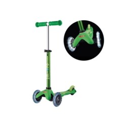 Micro Mini Deluxe Green (Led) Scooter Mmd051 - 2