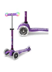 Micro Mini Deluxe Magic Purple (Led) Scooter Mmd129 - 4