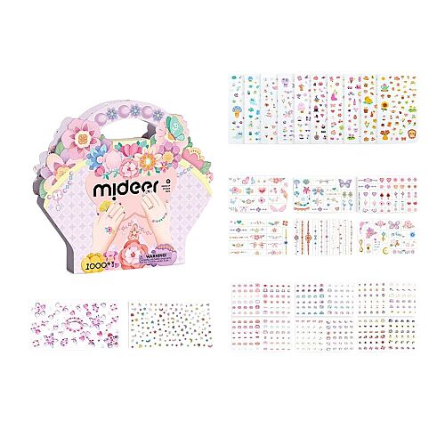 Mideer Bahçe Elfleri Sticker Set 1000+ Parça MD1534 - 3