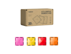 Mideer Colorful Magnetic Blocks - Warm Colors 20 Pieces Md6396 - 2