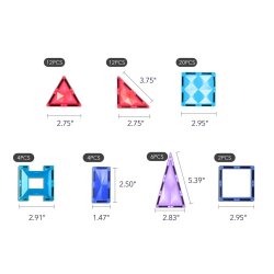 Mideer Colorful Magnetic Tiles 60 Pieces CT1210 - 4