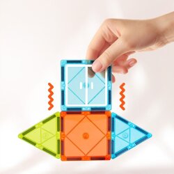 Mideer Colorful Magnetic Tiles Little Architect 36 Pieces MD4289 - 5