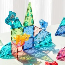 Mideer Colorful Magnetic Tiles Magic Forest 40 Pieces CT6399 - 4