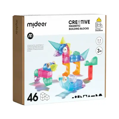 Mideer Creative Magnetic Building Blocks 46 Pieces MD1407 - 1