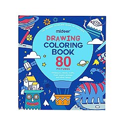 Mideer Drawıng Colorıng Book-Boy Çizim ve Boyama Kitabı Md4092 - Mideer
