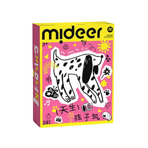 Mideer Lüks Eğlenceli Dövme Çıkartmaları – Pembe 14 Parça MD1678 - 1