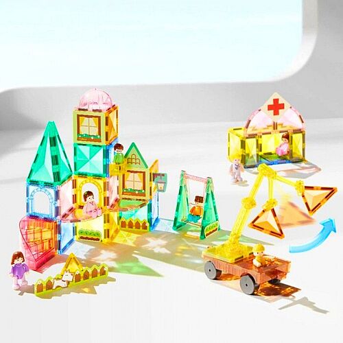 Mideer Magnetic Tiles - Bizim Aile, 32 Parça MD1640 - 7