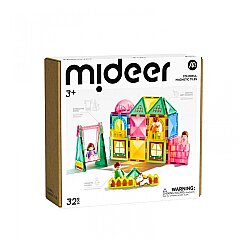 Mideer Magnetic Tiles - Bizim Aile, 32 Parça MD1640 - 1