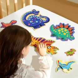 Mideer My First Puzzle Cute Dinosaurs MD1460 - 2