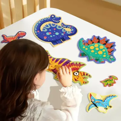 Mideer My First Puzzle Cute Dinosaurs MD1460 - 2