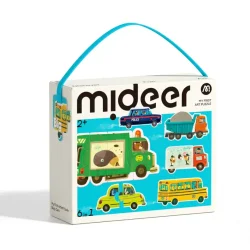 Mideer My First Puzzle Moving Cars MD1458 - 1