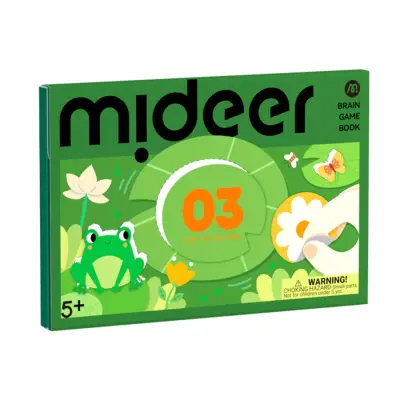 Mideer Puzzle Book: Sticker Activities Level 3 MD3371 - 1