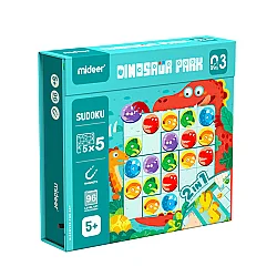 Mideer Sudoku-Dınosaur Park Dinozor Parkı Md2120 - 1