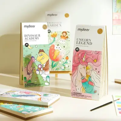 Mideer Watercolor Painting Set - Dinosaur Academy Md4269 - 3