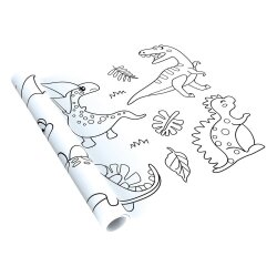 Mıeredu Dev Boyama Rulosu - Dinozor - 2