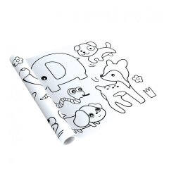 Mieredu Dev Boyama Rulosu - Hayvanlar - 2