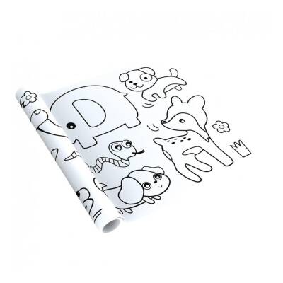 Mieredu Dev Boyama Rulosu - Hayvanlar - 2