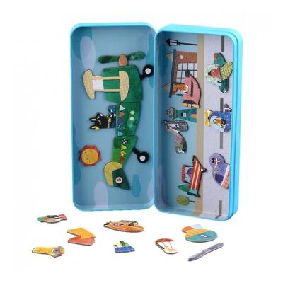 Mieredu Manyetik Puzzle Kutusu - Hava Taşıtları - 4