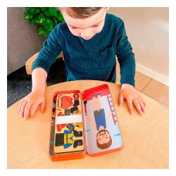 Mieredu Manyetik Puzzle Kutusu - İtfaiyeci - 4