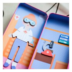 Mieredu Manyetik Puzzle Kutusu - Sağlık Çalışanı - 6