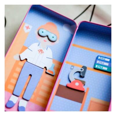 Mieredu Manyetik Puzzle Kutusu - Sağlık Çalışanı - 6