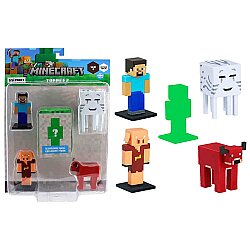 Minecraft 3D Toppeez 5'li Figür Seti Seri-2 - 5