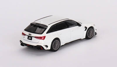 Mini Gt 1/64 Abt Audi Rs6-R Glacier White Metallic Mgt00701 - 2