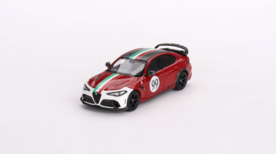 Mini Gt 1/64 Bbr Alfa Romeo Giulia Gtam Rosso Gta Bbrdie6412 - 1