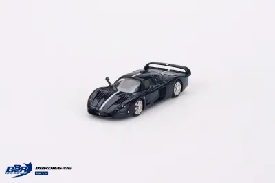 Mini Gt 1/64 Bbr Maserati Mc12 Stradale Blue Nmetallic Bbrdie6416 - 1