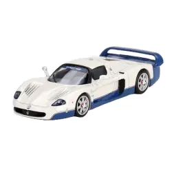 Mini Gt 1/64 Bbr Maserati Mc12 Stradale White Bbrdie6414 - 1
