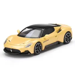 Mini Gt 1/64 Bbr Maserati Mc20 Yellow Bbrdie6404 - 1