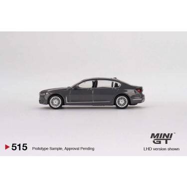 Mini Gt 1/64 Bmw 750Li Xdrive Bernina Grey Amber Mgt00515-R - 2