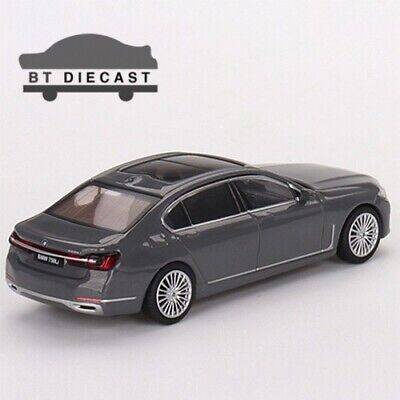 Mini Gt 1/64 Bmw 750Li Xdrive Bernina Grey Amber Mgt00515-R - 3