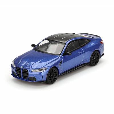 Mini Gt 1/64 Bmw M4 Competition (G82) Portimao Blue - 1