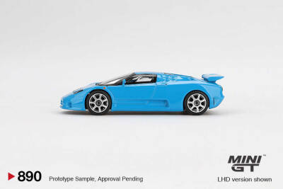 Mini Gt 1/64 Bugatti Eb 110 Super Sport Blu Bugatti Mgt00890-Bl - 2