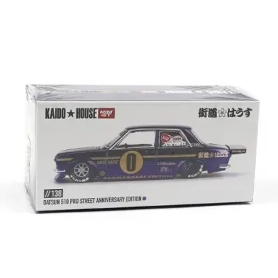 Mini Gt 1/64 Datsun 510 Pro Street Anniversary Edition Khmg138 - 4