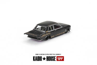 Mini Gt 1/64 Datsun 510 Pro Street Full Carbon V1 Khmg110 - 2