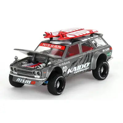 Mini Gt 1/64 Datsun 510 Wagon 4X4 Kaido Offroad Khmg121 - 1
